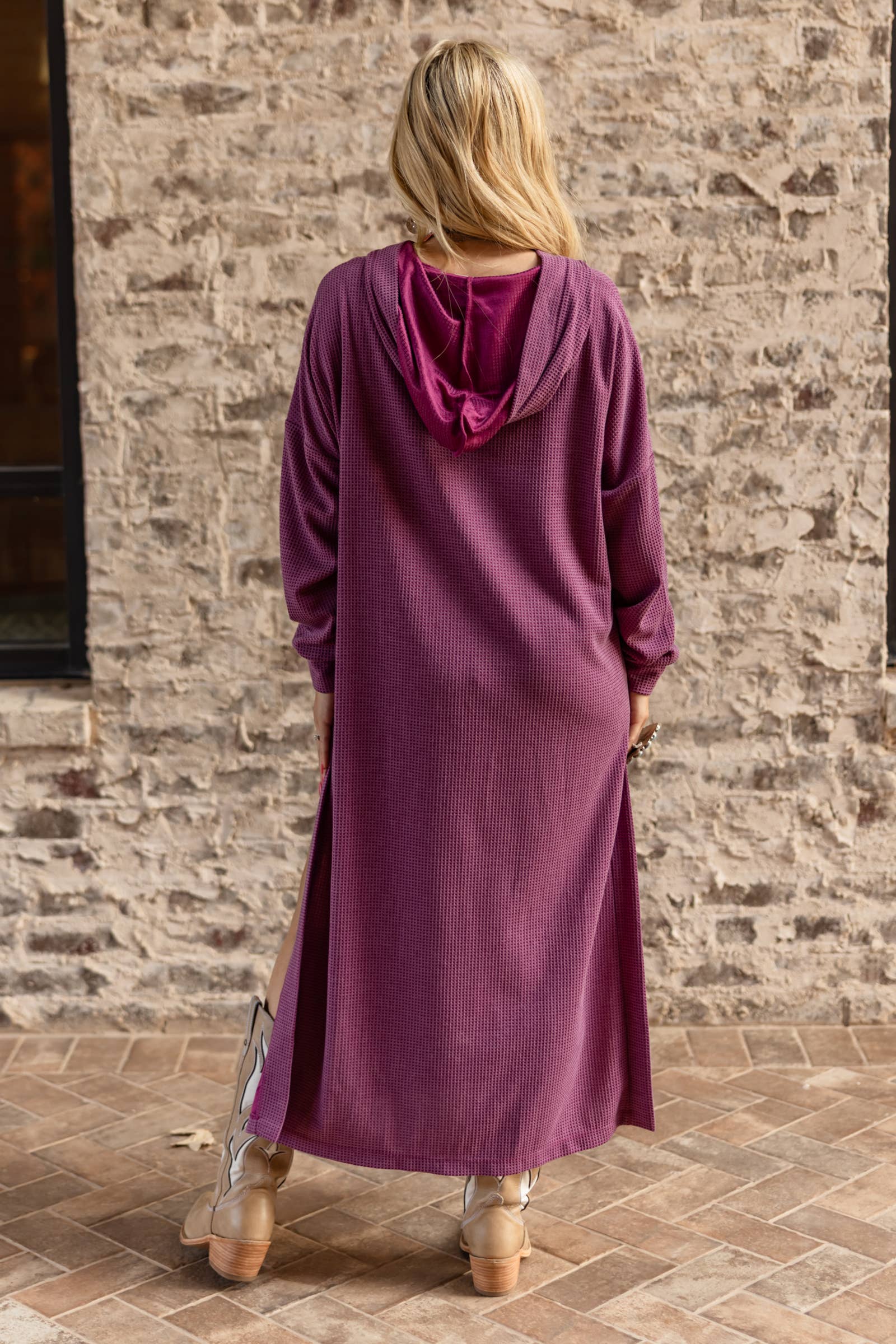 Dear Scarlett - Wholesale Cardigan - Women's - Waffle Knit Thermal Duster23