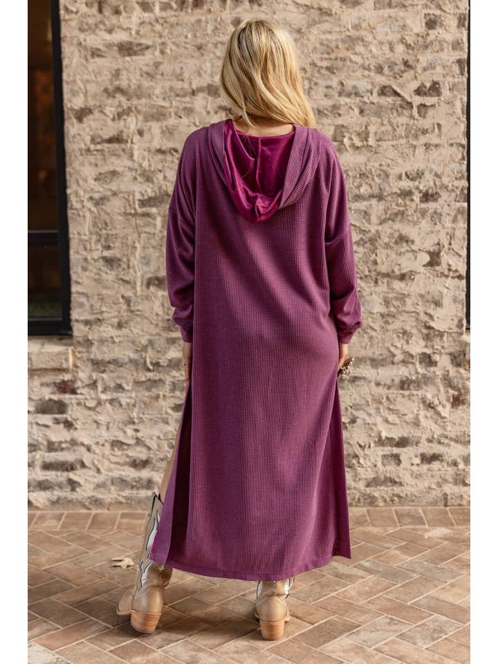 Dear Scarlett - Wholesale Cardigan - Women's - Waffle Knit Thermal Duster23