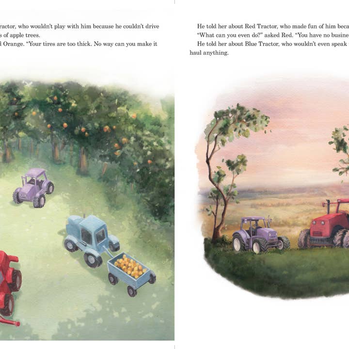 Sourcebooks - Wholesale Preschool Book (3-5) - Little Purple Tractor3