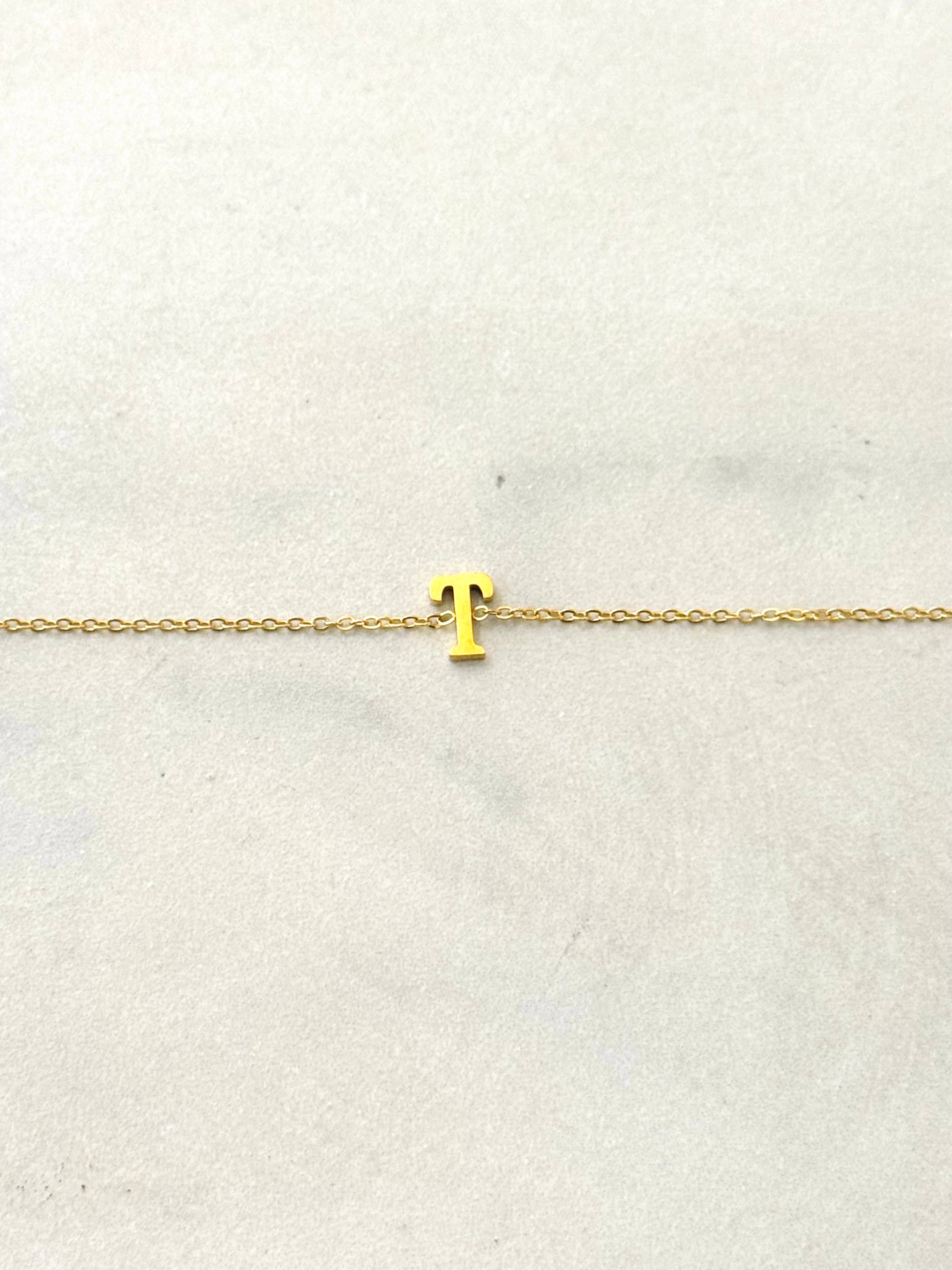 Cassette Barcelona - Wholesale Charm/Dangle Bracelet - Minimal Stainless Steel Initial Bracelet21