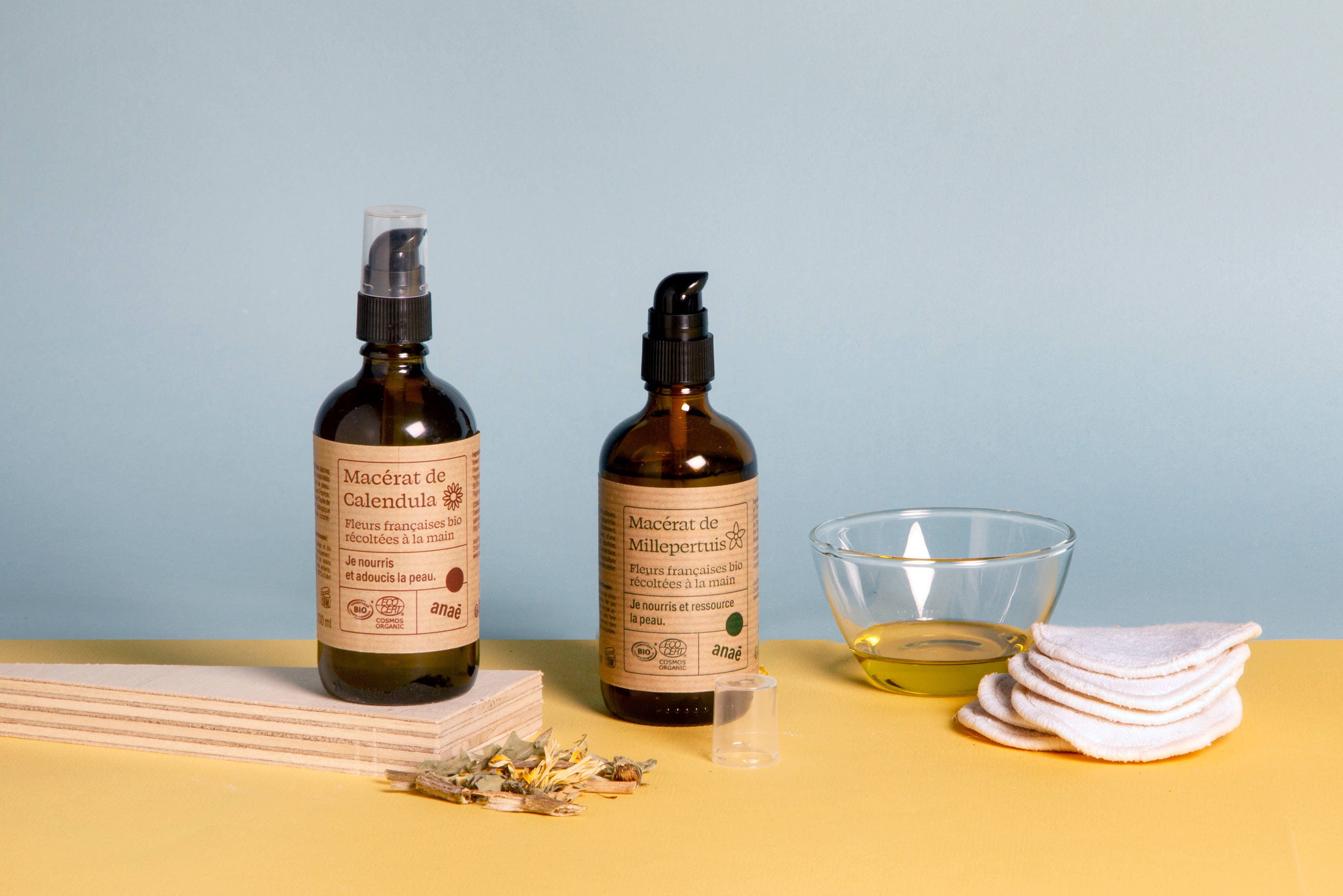 Ecodis - Grand Beau - Wholesale Bath/Body Oil - Organic calendula oil macerate 100mL - Anaé1