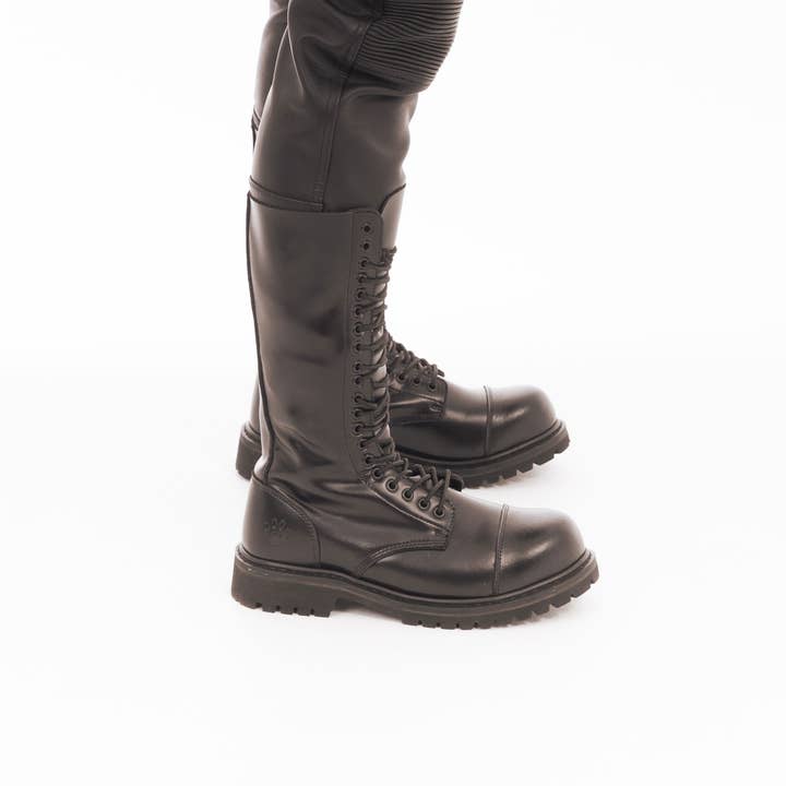 TTM Wholesale - Wholesale Boots - Men's - Prowler RED 20 Hole Leather Boots5