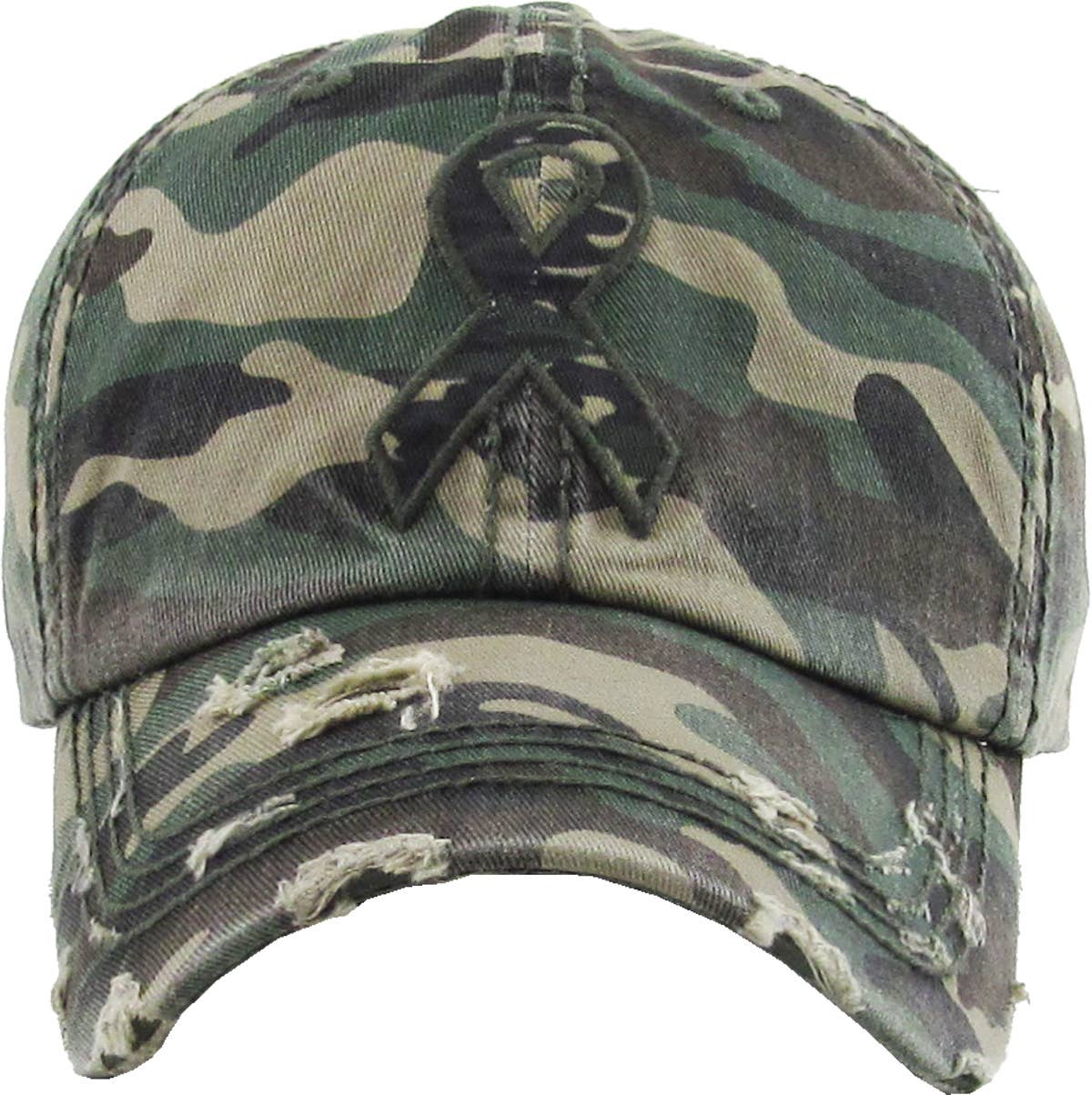 KBETHOS - Wholesale Baseball Cap - Men's - Camo Ribbon Vintage Ballcap0