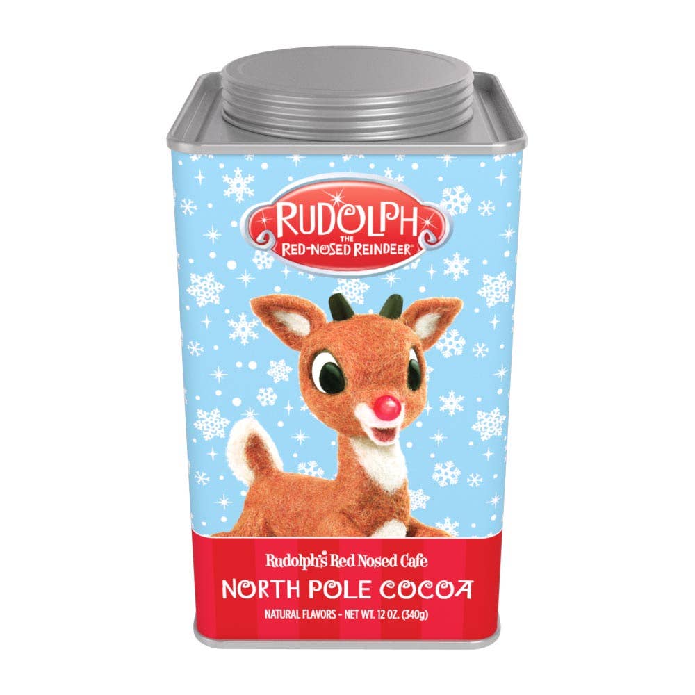 McSteven's - Wholesale Hot Cocoa Mix/Kit - Rudolph The Red-Nose Reindeer® Chocolate Cocoa (12oz Tins)12