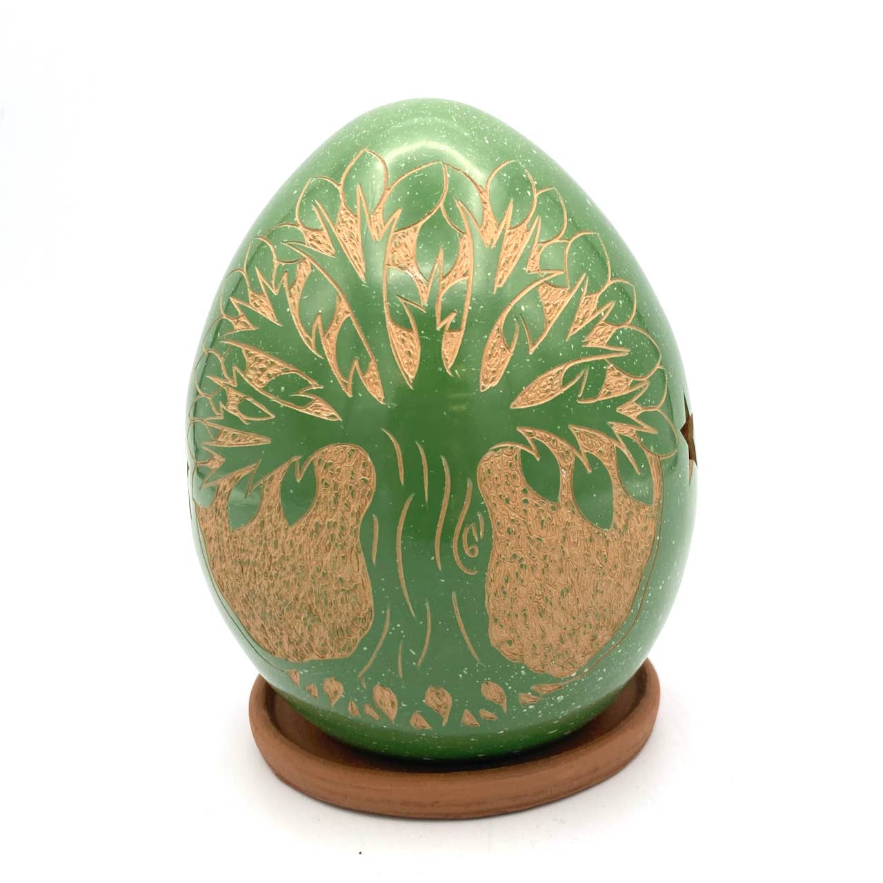 Women of the Cloud Forest - Vente Décorations de table - Luminaire céramique Thème arbre de vie9