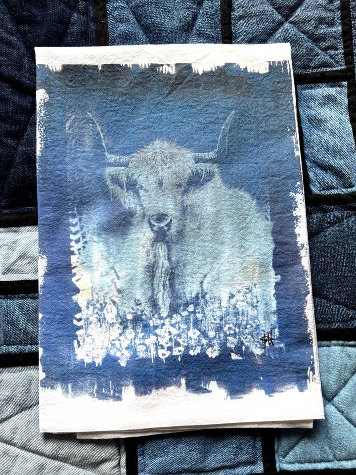 Torchon - Ange "Teint au Soleil" pour la vente par DOLLY ESTELLE