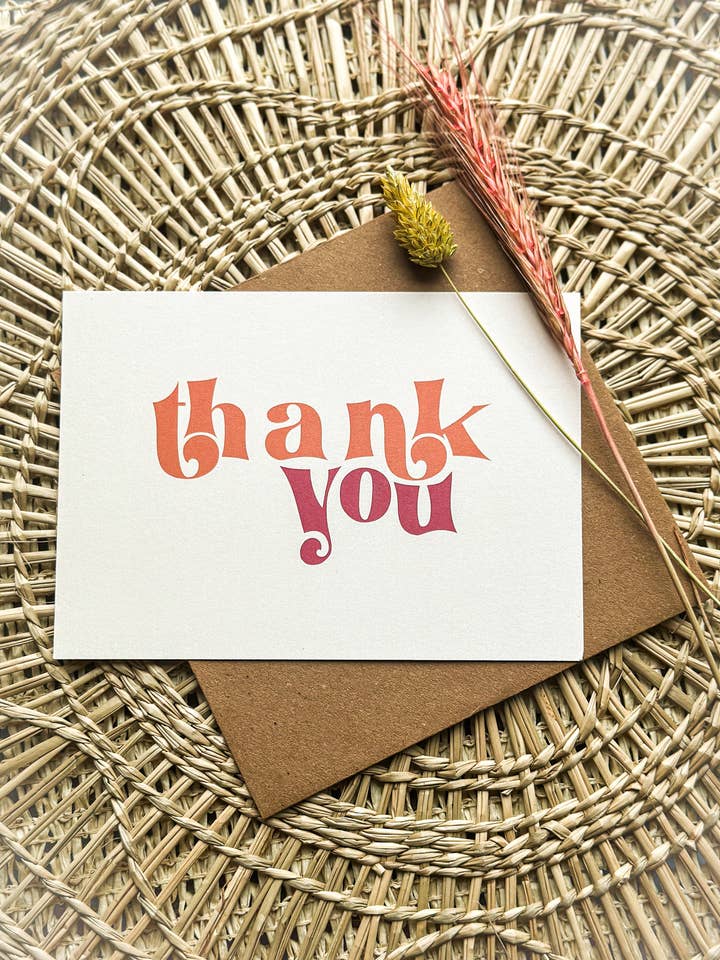 Thank you | Summer Collection '24 for wholesale by Streepjes Designs