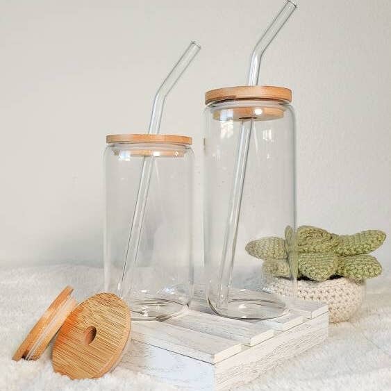 honeysheshome - Wholesale Drinking glass/cup - Glow In The Dark Checkered Mama Glass Cup4