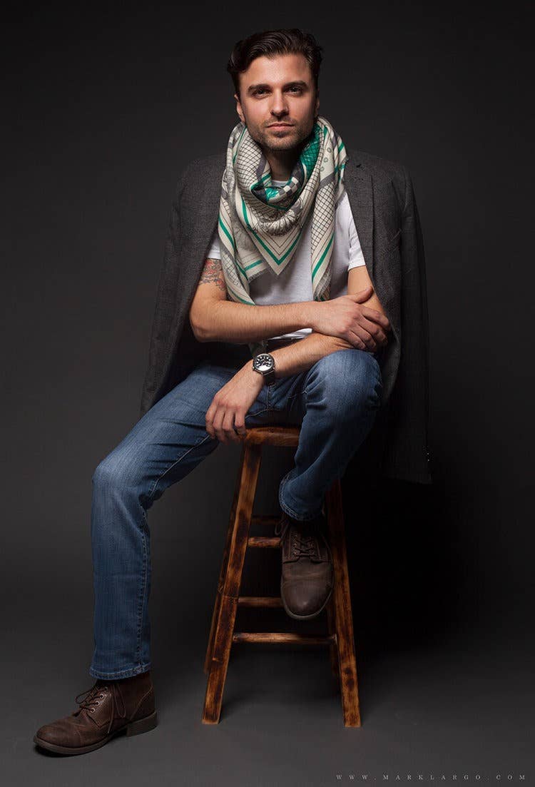 Jessie Zhao New York - Wholesale Scarf - Women's - Wool Scarf of the Knight3