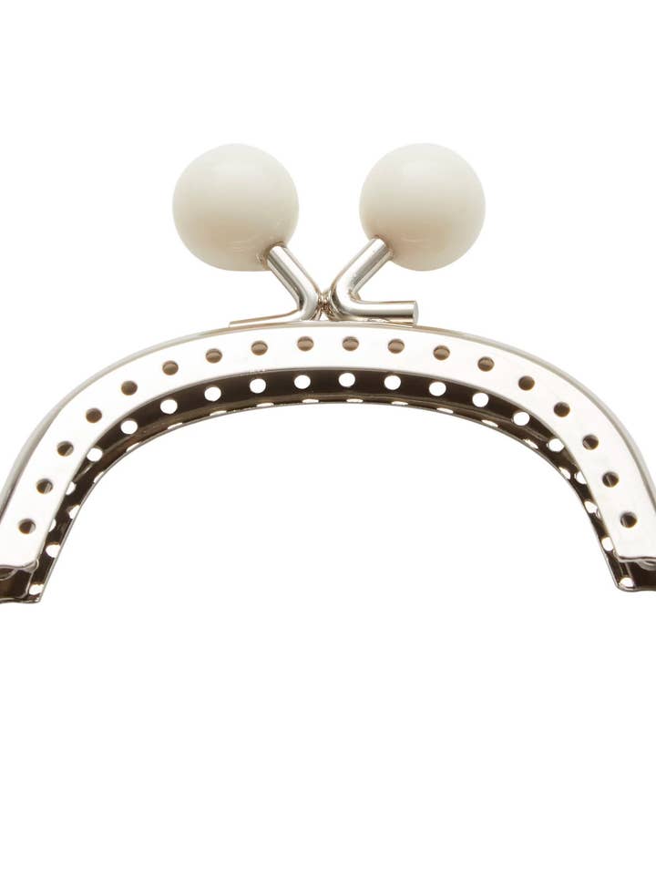 BUNDLE: Buy 6 get 7 - WHITE BAUBLE SEW-IN CLASP 3"× 2"
for wholesale by Zakka Workshop