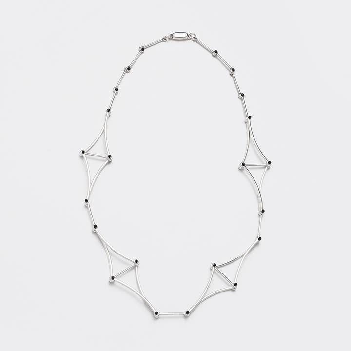 Star Necklace Silver for wholesale by C.KARAKALPAKI