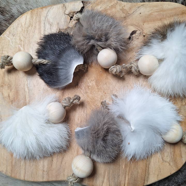 Les Pepettes Créations - Wholesale Pet Toy - Cat/Dog - BALL RABBIT