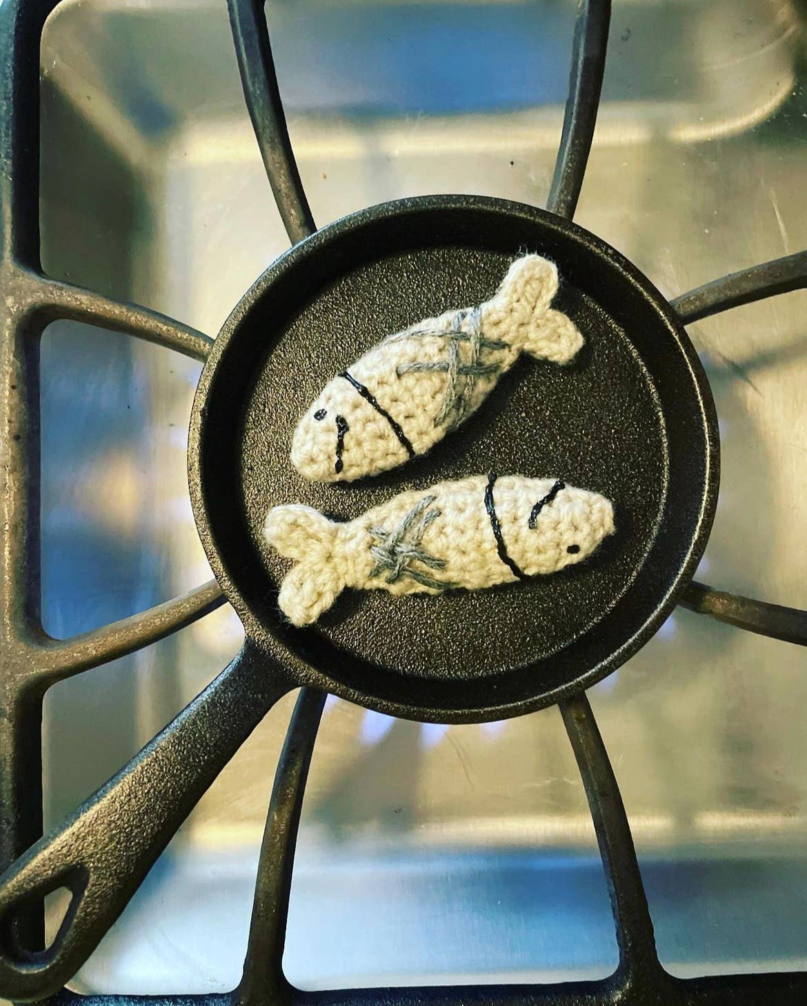 Rosemary's Baby MEK - Wholesale Pet Toy - Cat - Catnip Sardines organic cat treat crochet cat toy set of two