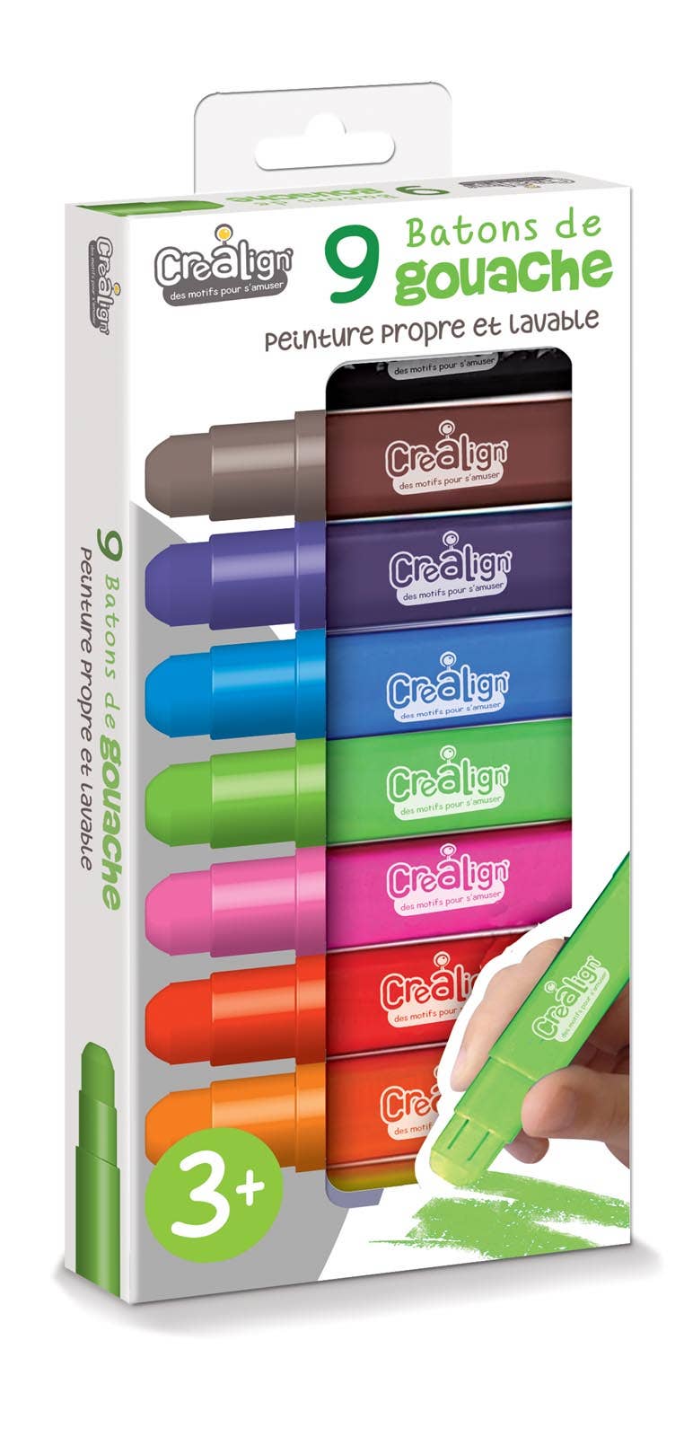 Créa Lign' – wholesale Konstset - Barn och baby – Paket 🎨 Blivande konstnärer3