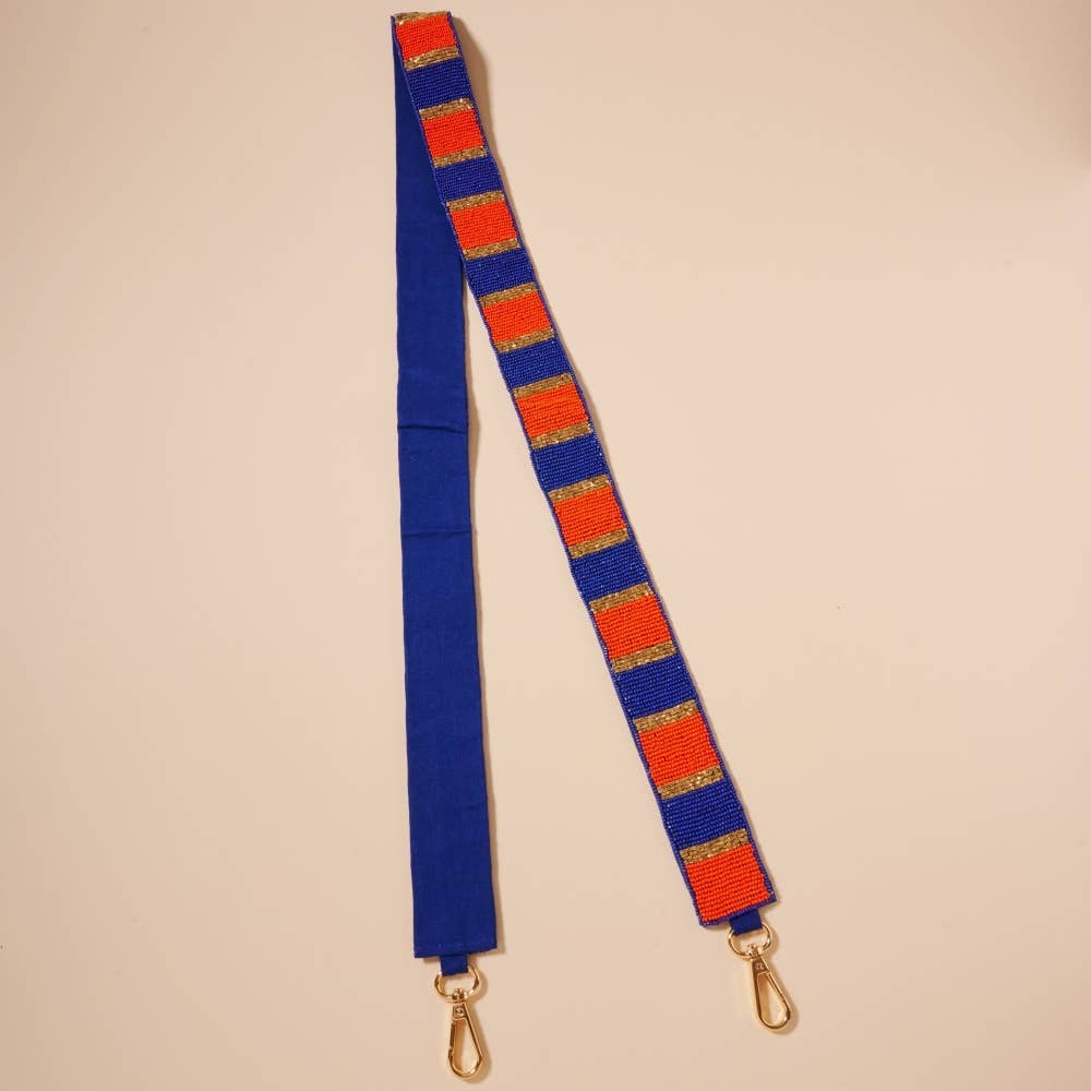 Lilla Haven - Wholesale Bag Strap - Women's - Striped Seed Beaded Bag Strap8