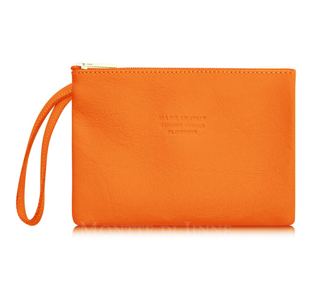 MONTTE DI JINNE – wholesale Wristlet – Italian Handmade Soft Leather Wristlet Coin Purse10