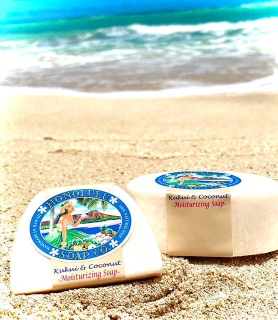 Honolulu Soap Company - Wholesale Bar Soap - Kukui Nut Oil Coconut Soap3