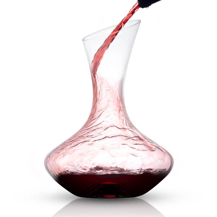 JoyJolt - Wholesale Decanter - Lancia Crystal Wine Decanter, 40 Oz0