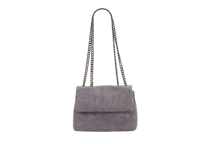 Nima Accessories Inc - Vente Sac porté épaule – femme - Sac à bandoulière tendance en tissu froissé pour femmes2