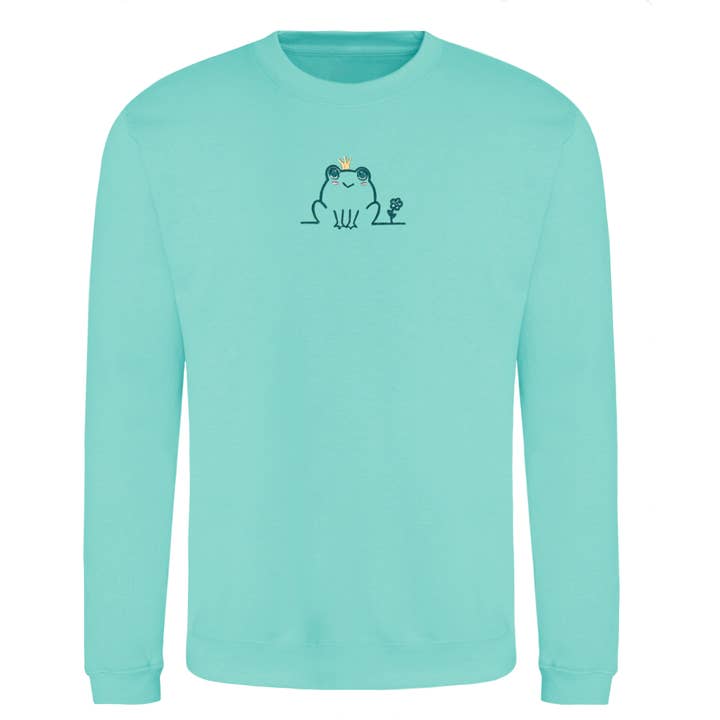 Frog Prince Crewneck Sweater for wholesale by The Pastel Fix