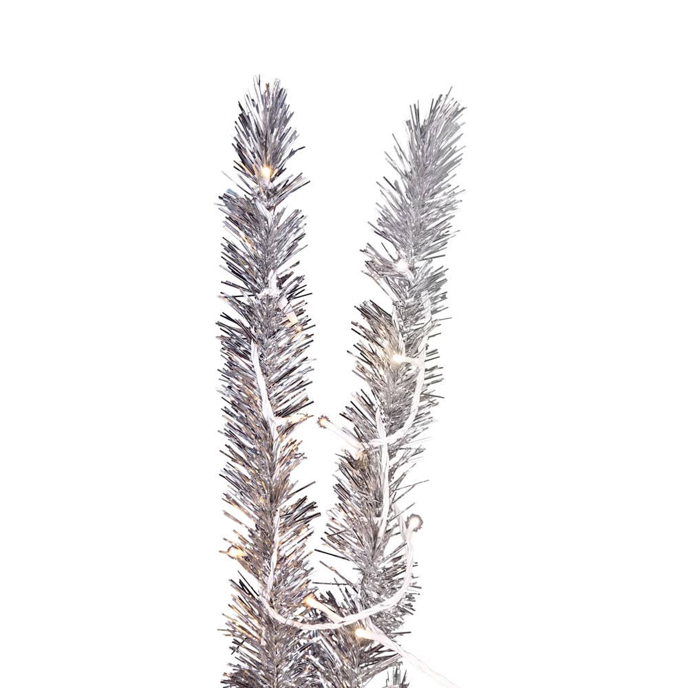 Vickerman - Wholesale Artificial Christmas Tree - Vickerman 7' x 47" Vintage Aluminum 3mm 1050WW1