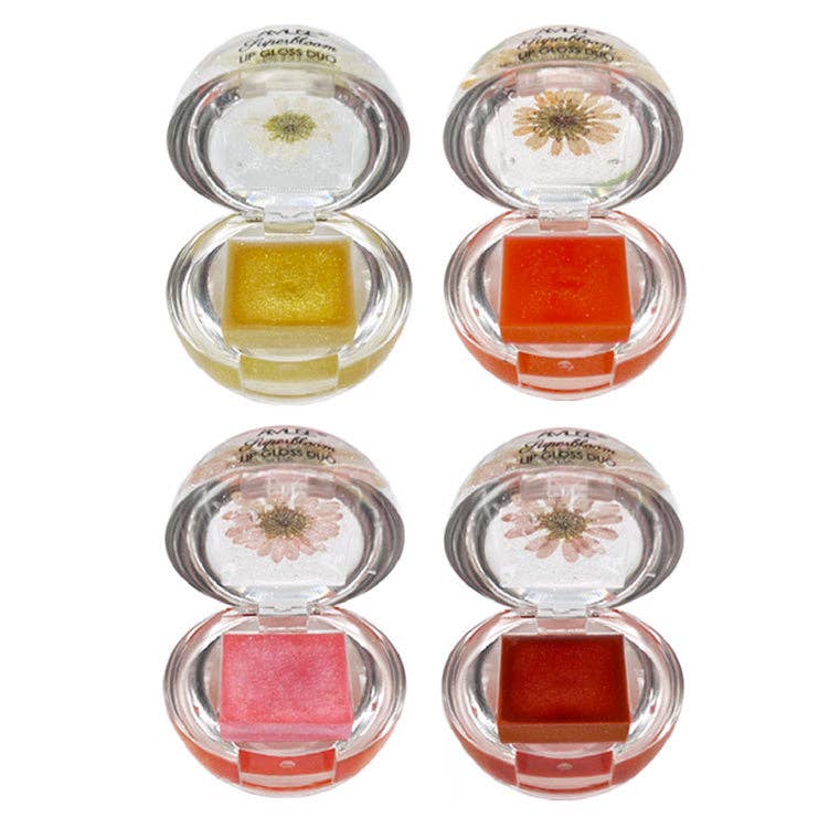 Walana Beauty - Vente Brillants à lèvres et gloss - DUO DE GLOSS À LÈVRES SUPERBLOOM1