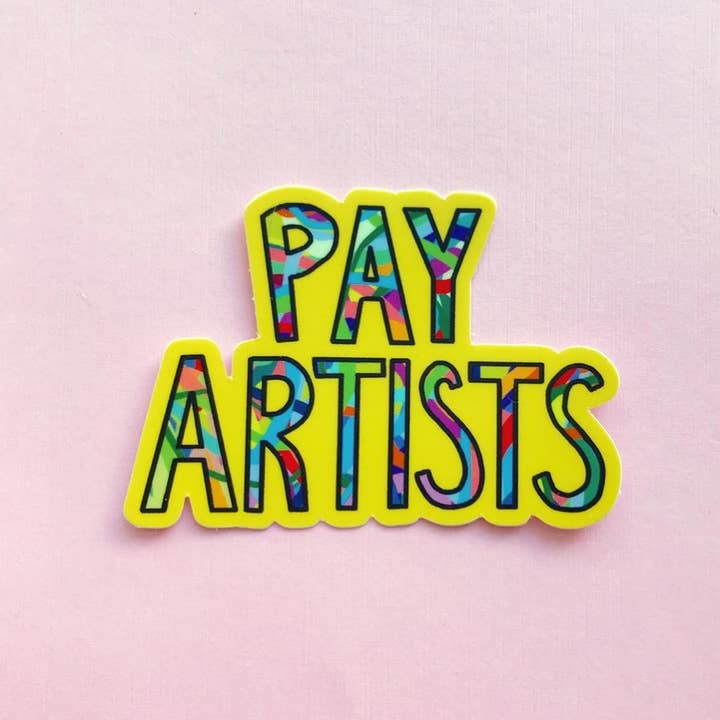 Raspberry Cloud Studio - Wholesale Sticker - Pay Artists Vinyl Sticker1