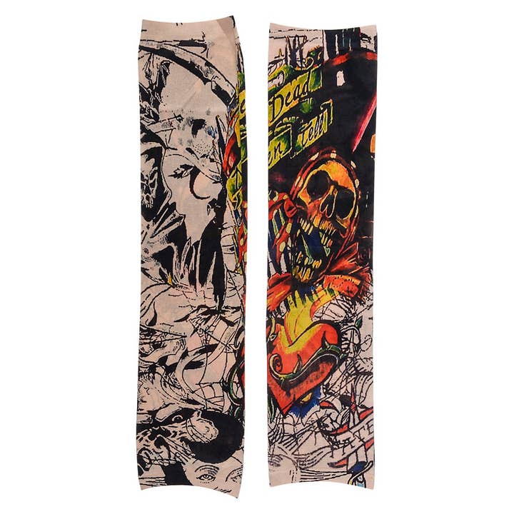 La Luna Bella - Toys - Wholesale Temporary Tattoo - 16" VINTAGE PRINT TATTOOS SLEEVE LLB kids toys6