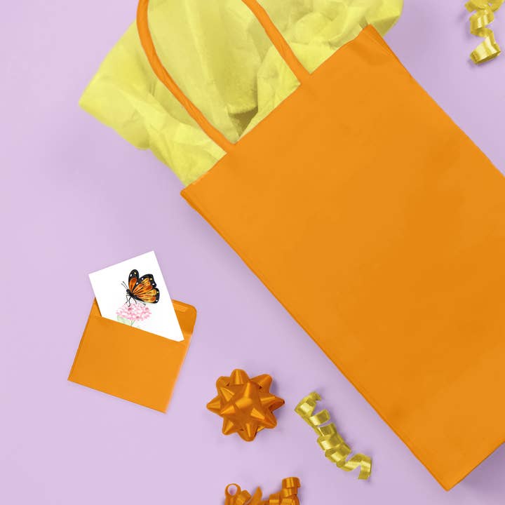 Quilling Card - Wholesale Everyday Greeting Card - Quilled Monarch Milkweed Butterfly Gift Enclosure Mini Card1