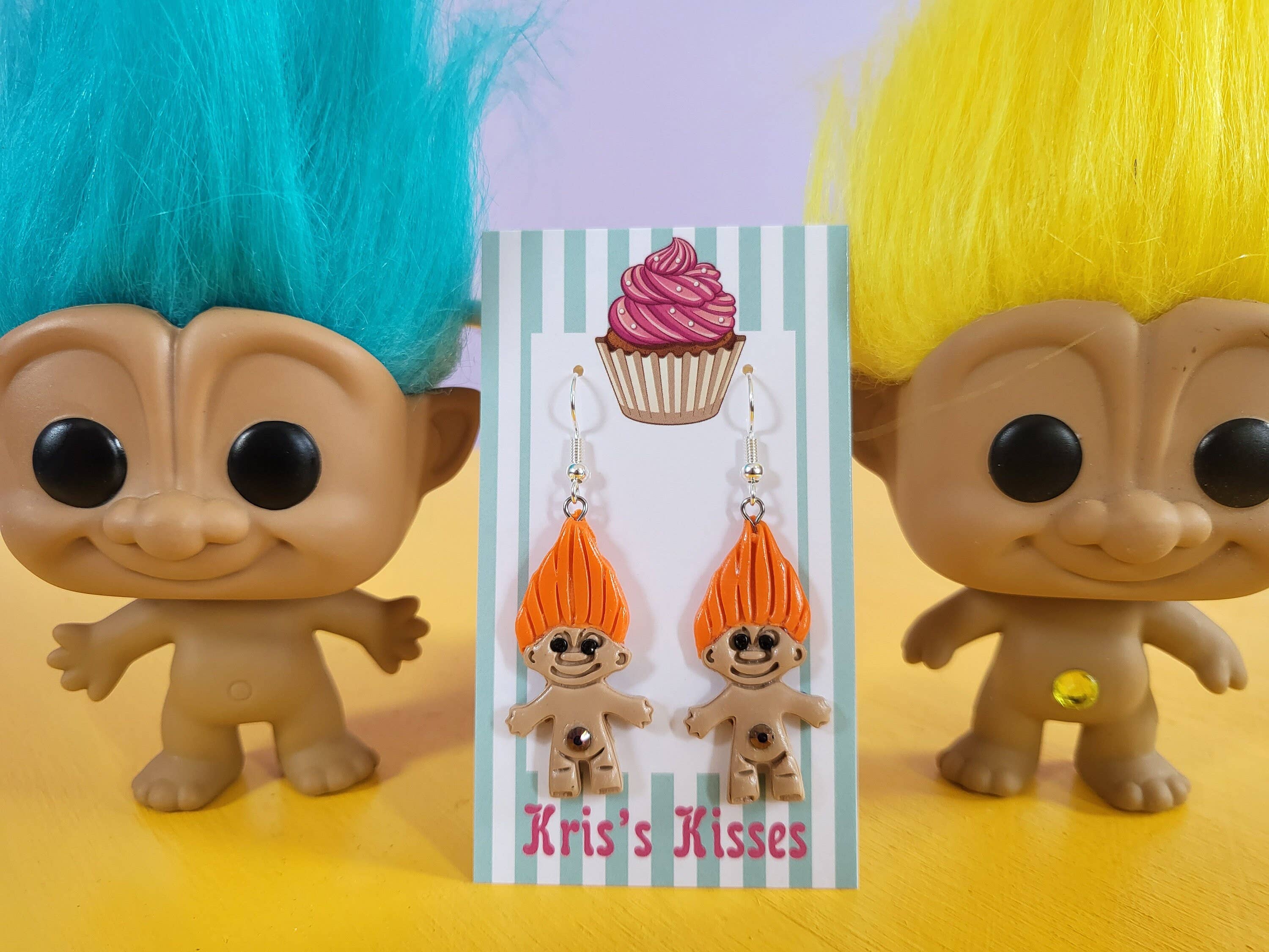 REMOVED BRAND - Wholesale Dangle Earrings - Troll Earrings, 90s Earrings, 80s Earrings, Fun Earrings7