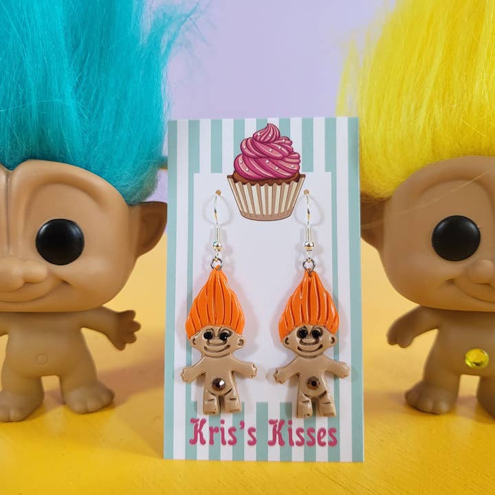 REMOVED BRAND - Wholesale Dangle Earrings - Troll Earrings, 90s Earrings, 80s Earrings, Fun Earrings7
