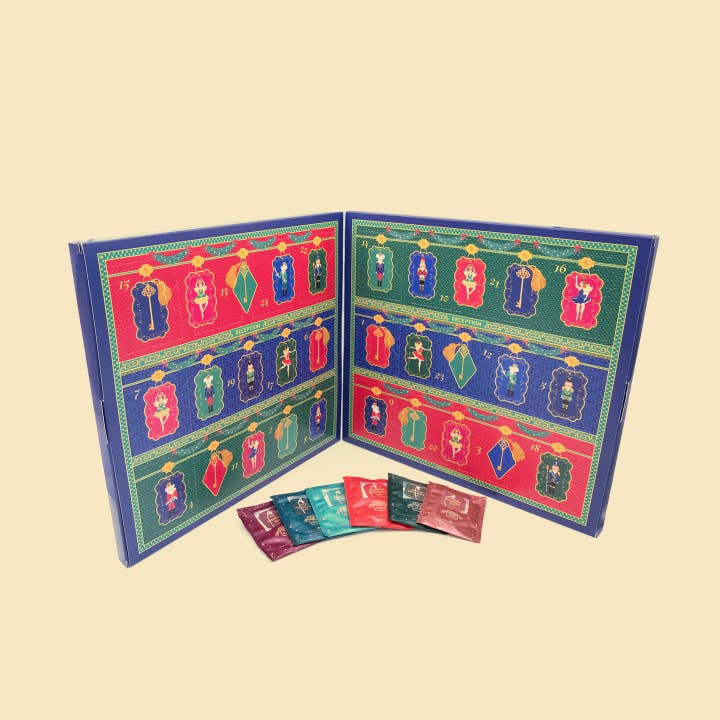 PROVENCE D'ANTAN – wholesale Health/detox tea – Nutcracker Advent Calendar – 24 Organic Teas & Herbal Teas*1
