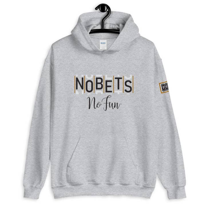 Pas de Paris Pas de Fun, Style, Sweat à Capuche, Gris Spécial pour la vente par No Fun Company