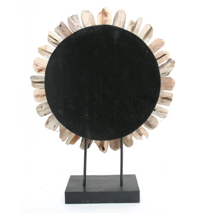 Modern World by Contrast Inc. - Wholesale Decorative Tabletop Object - Driftwood Sunburt Decor3