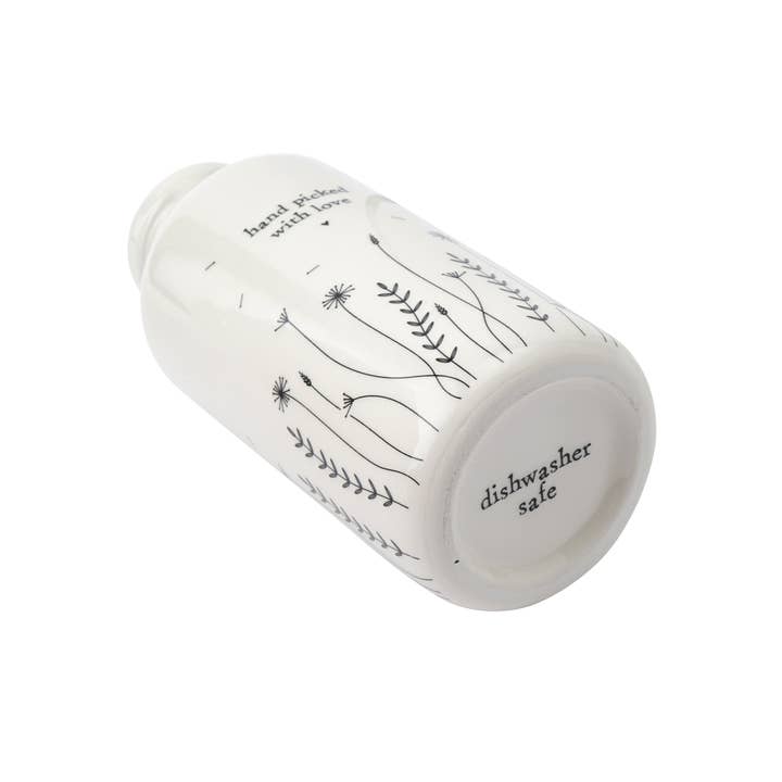 CGB Giftware - Wholesale Vase - Send With Love 'Hand Picked..' Ceramic Bottle Vase4