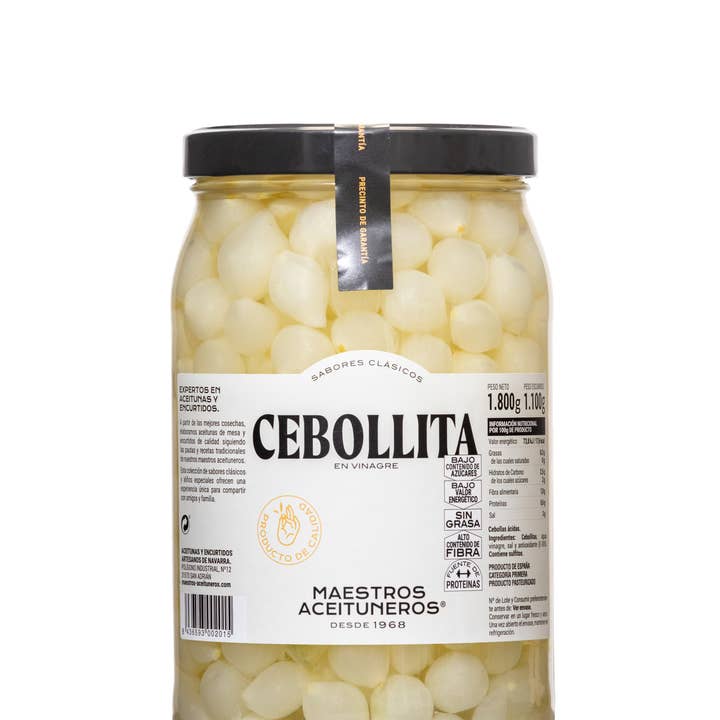 MAESTROS ACEITUNEROS - Wholesale Pickled Vegetables - Cebollita