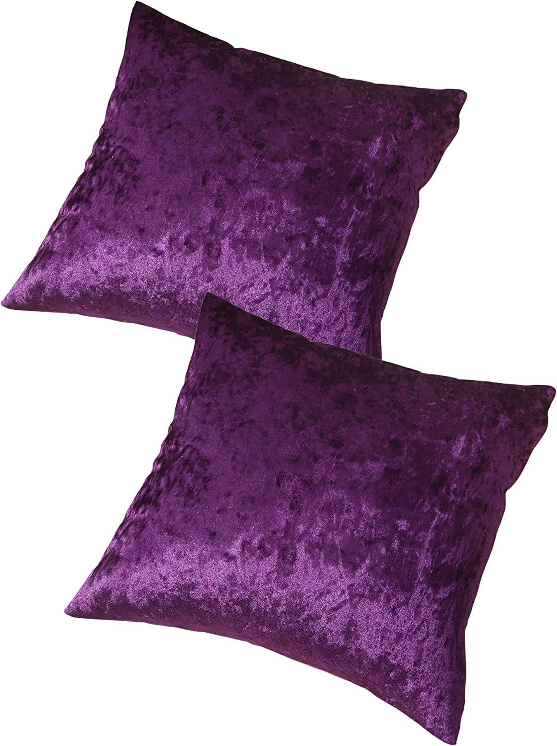 RKAAS HOME – wholesale Throw pillow cover – Crushed Ice Velvet Square Cushion Cover - Set of 2 pcs and 4 pcs (45 cm, 50 cm, 55cm, 60 cm)8