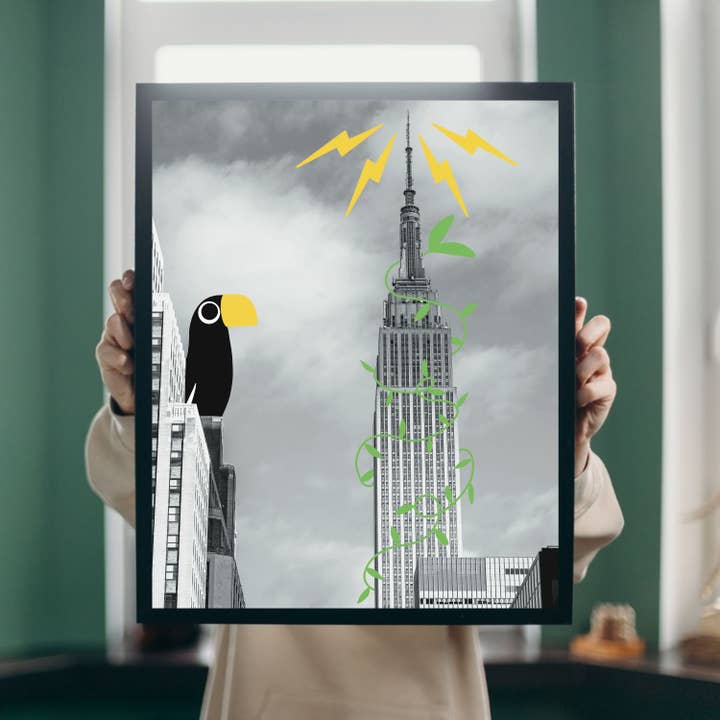 Feira Pop - Wholesale Art Print - Art Print Tropical Empire New York City1