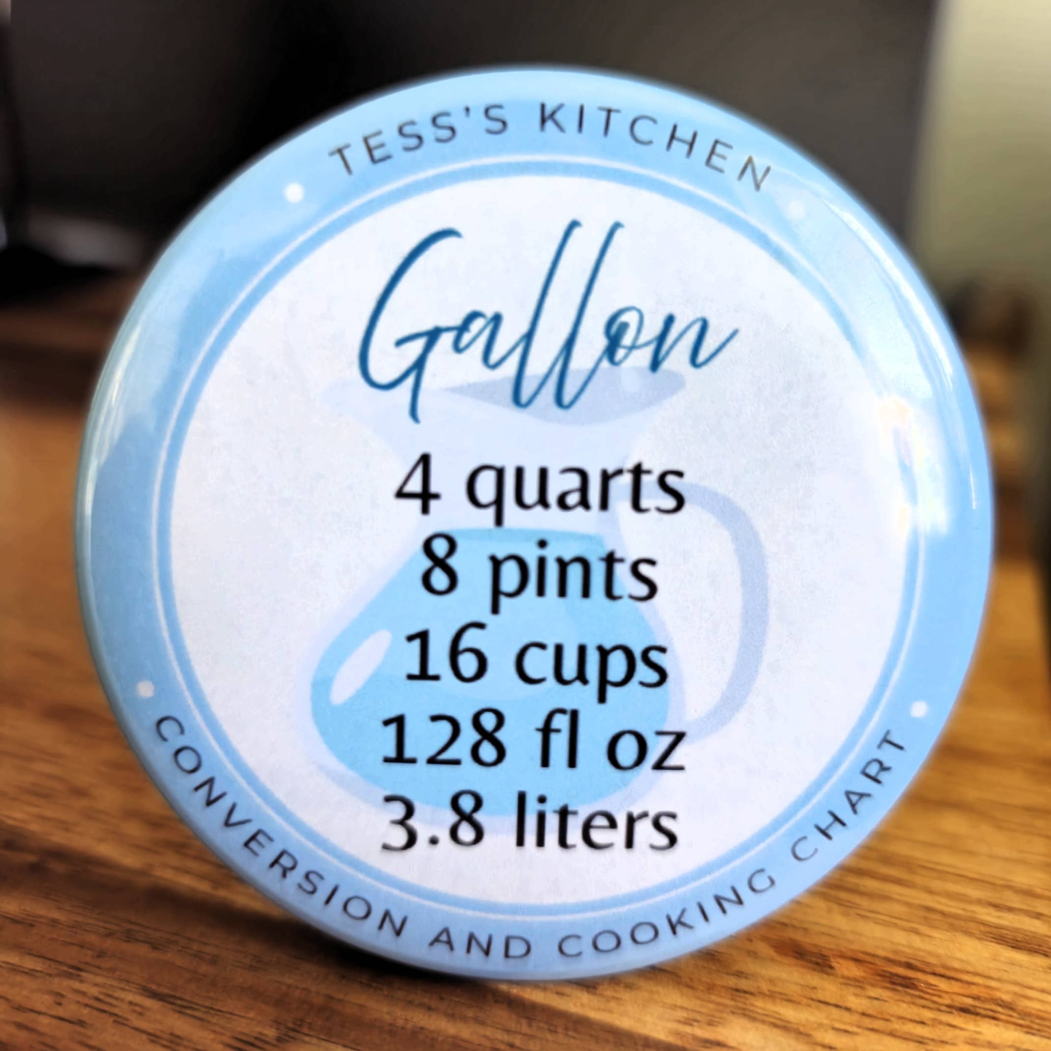 All Things Cherrie - Wholesale Magnet - Personalized Kitchen Conversion Chart Magnets5