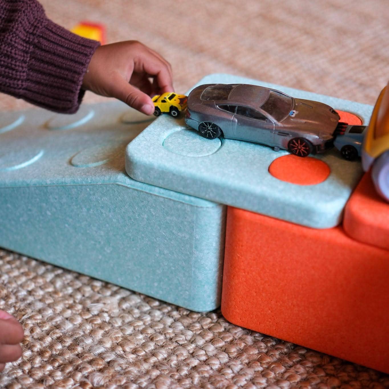 bygge - Wholesale Building Set - Kids - bygge - Basic Set "MONOKROM" (6 pieces)2