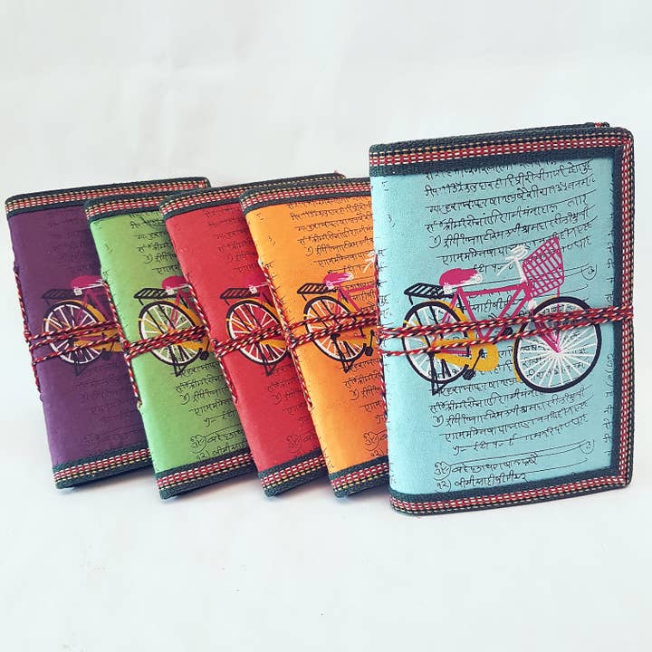 Bicycle Journal 7 by 5 inches for wholesale by Galerie Indra