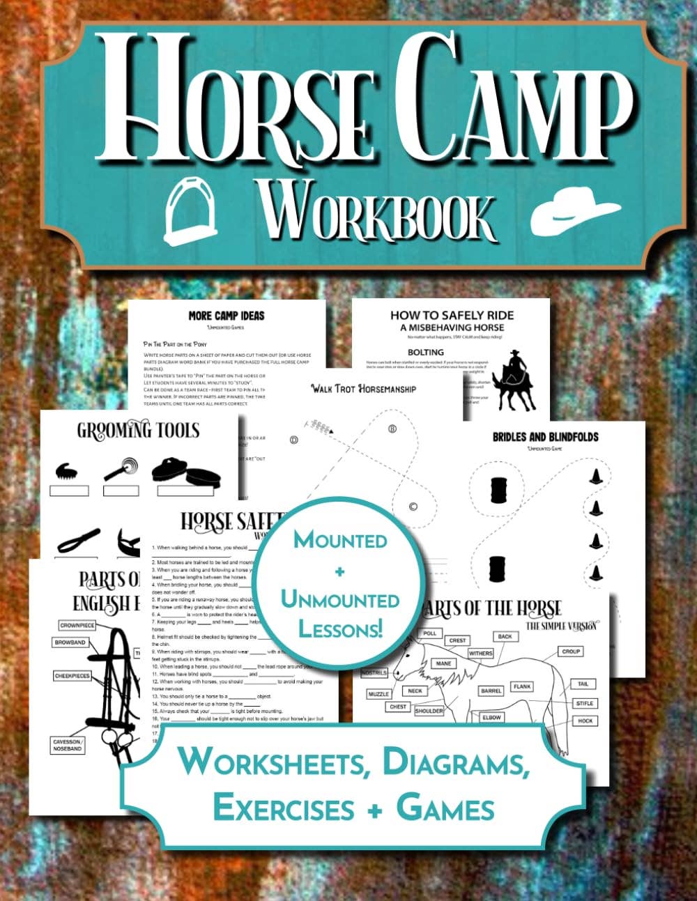 Circus Unicorn Shop - Wholesale Horseback Riding Gear - Equestrian Workbook Sampler7