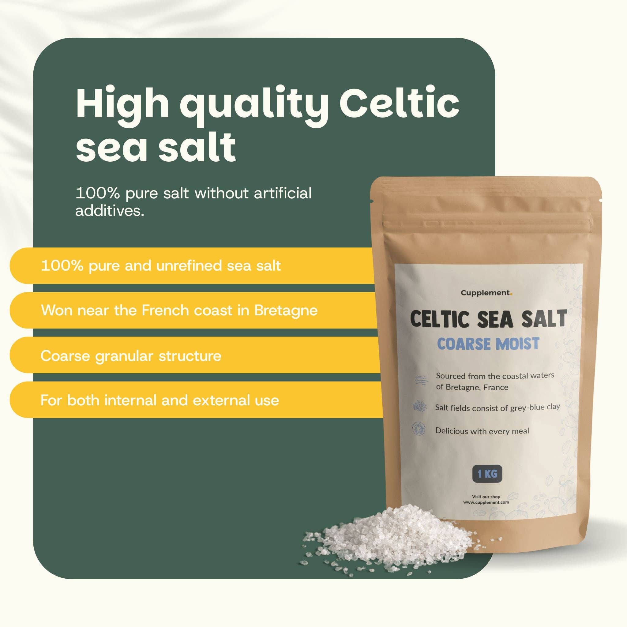 Cupplement b.v. – wholesale Salt – Celtic Sea Salt  1 kg3