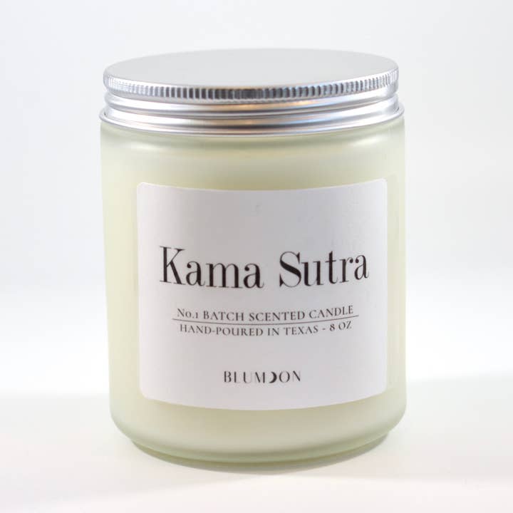 Candela Kama Sutra - 8oz per la vendita all'ingrosso da parte di BLUMOON SCENTS