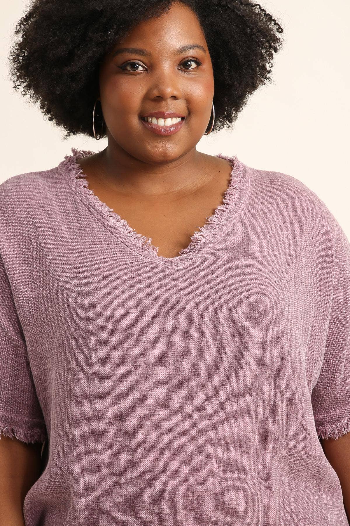 Lea & Luc - Grandes Tailles – Engroshandel Tunika - Dame – Tunica i linned i plus-size med løs og flydende pasform17