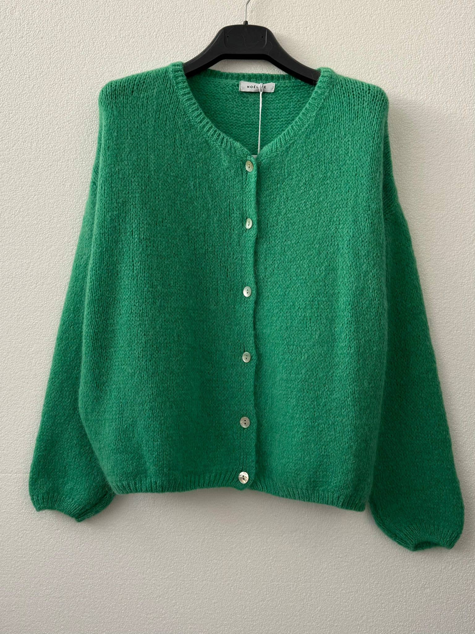 NOELINE - Wholesale Cardigan - Women's - Kid mohair and wool vest 753525