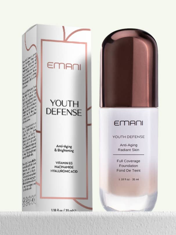 Fondation pour la défense de la jeunesse pour la vente par EMANI VEGAN COSMETICS