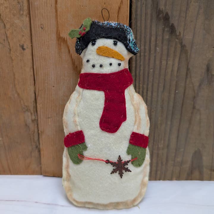 Felt Snowman Ornament for wholesale by A.T. Imports