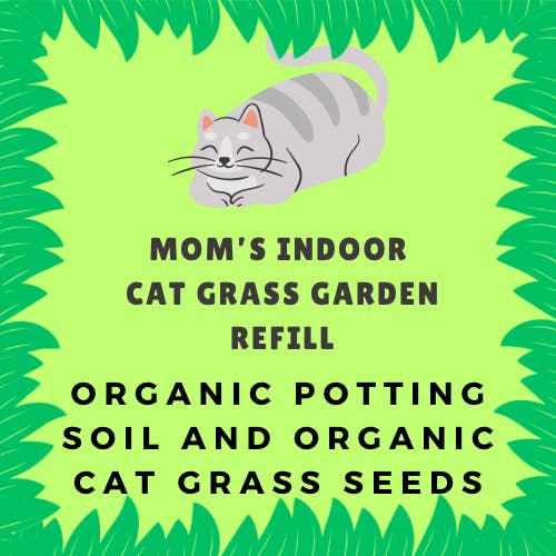 Mom’s Indoor Cat - Wholesale Pet Food - Cat - Cat Grass garden ball refill pack
