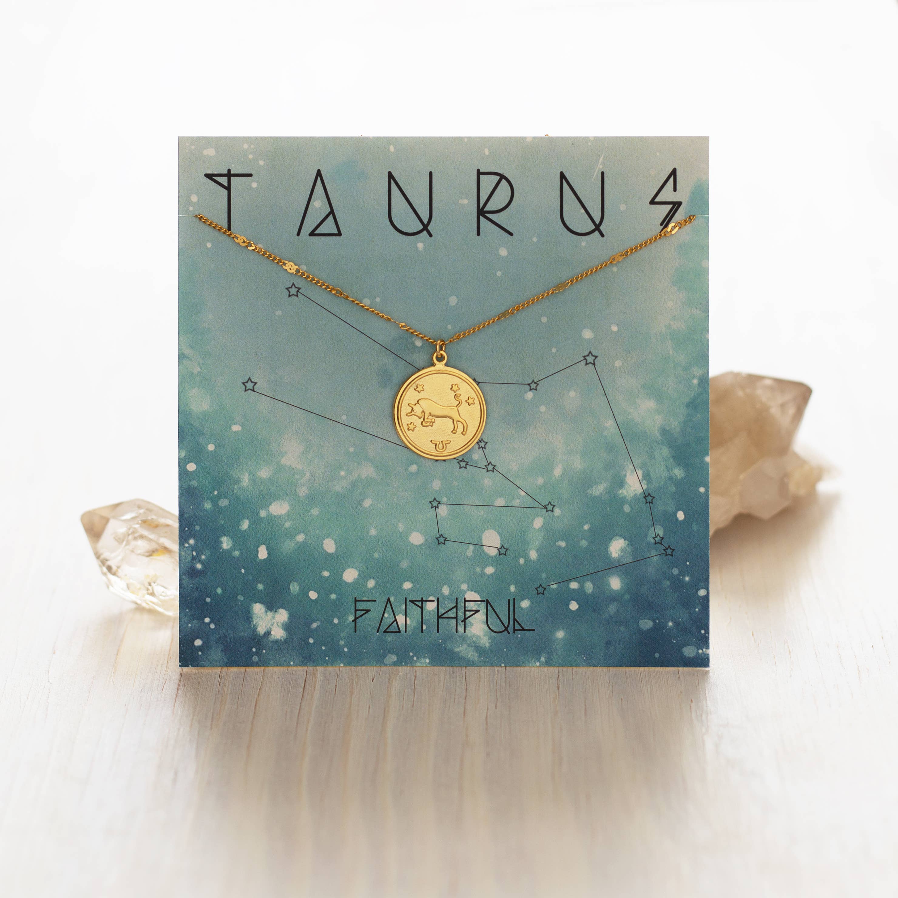 Amano Studio - Vendita all'ingrosso Collana con ciondolo/pendaglio - Medaglione zodiacale – singoli9